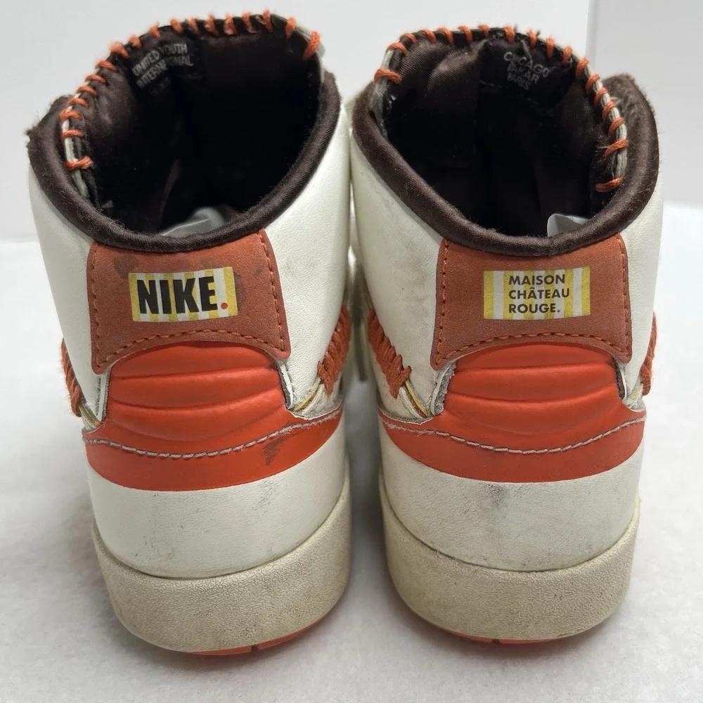 Jordan 2 Retro SP Maison Chateau Rouge Boys 13.5‎ DO5274-180
